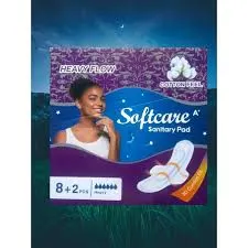 SOFTCARE SANITARY PAD  8+2 PCS