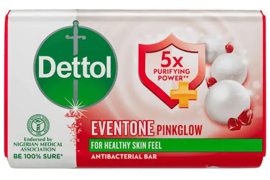 Buy DETTOL EVENTONE PINK GLOW 160G online in Lagos
