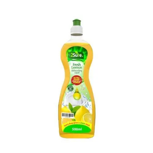 Buy 2SURE FRESH LEMON DISHWASHING LIQUID 500ML online in Lagos