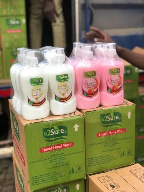 Buy 2SURE OAT MILK & HONEY HAND WASH 500ML online in Lagos