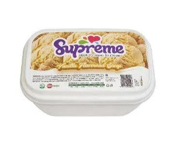 SUPREME ICECREAM VANILLA  2.L
