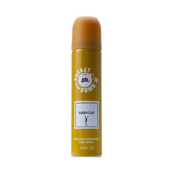 Buy POCKET BOMB BABYCAT BODY SPRAY 95ML online in Lagos