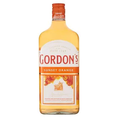 Buy GORDON'S SUNSET ORANGE GIN 750ML online in Lagos