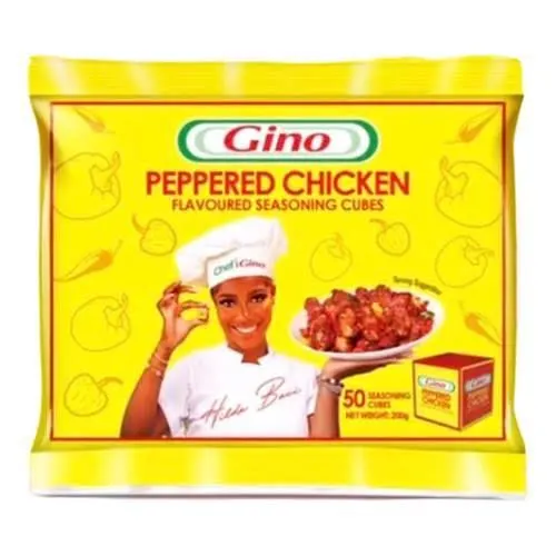 Buy GINO PEPPERED CHICKEN SEASONING CUBES 48G 12PCS online in Lagos