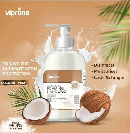 Buy VIPRONE ANTIBACTERIAL COCONUT WISH FOAMING HANDWAS online in Lagos
