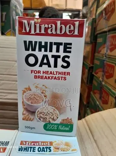 Buy MIRABEL WHITE OATS 500GM online in Lagos