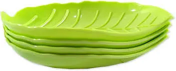 Buy GR BREAKABLE DISH WITH COVER LEAF SHAPE S/S online in Lagos