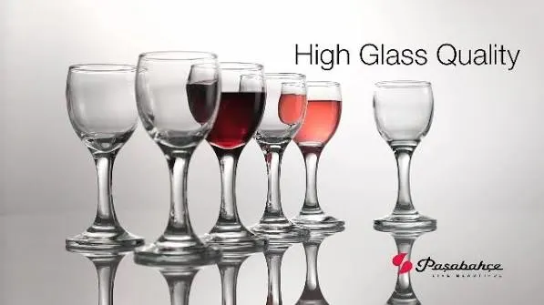 Buy PASABAHCE BISTRO STEMWARE 6 RED GLASS CUPS 6X4 225 online in Lagos