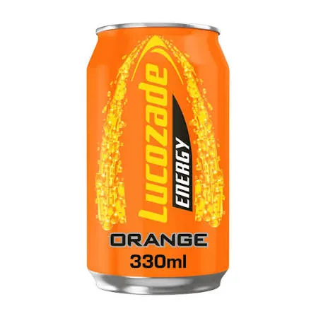 LUCOZADE ENERGY ORANGE CAN DRINK PROMO