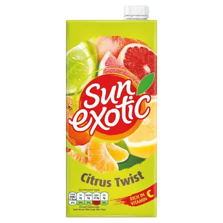 SUN EXOTIC CITRUS TWIST 1LTR