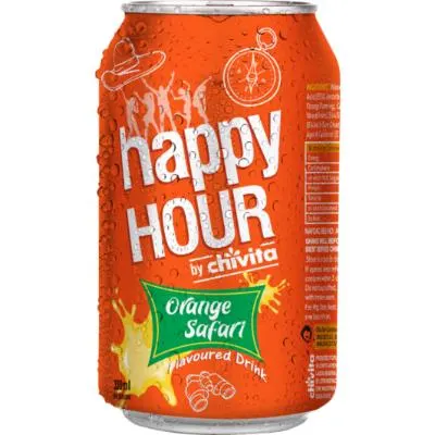 Buy CHI HAPPY HOUR ORANGE SAFARI CAN 330ML online in Lagos