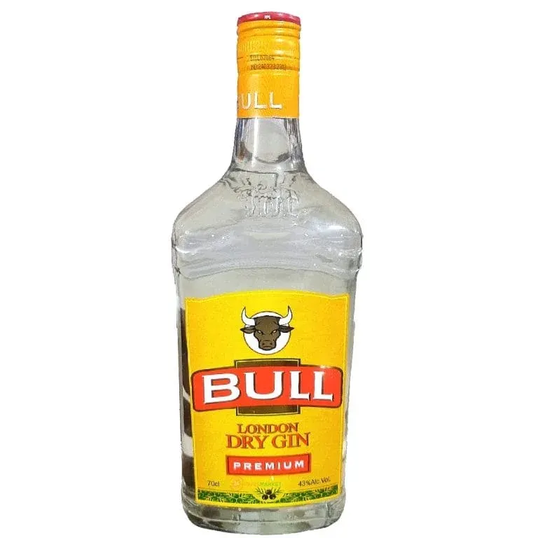 Buy BULL LONDON DRY GIN 180ML online in Lagos