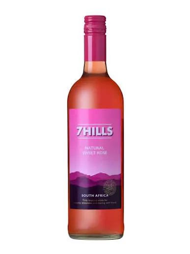 Buy 7HILLS NATURAL SWEET ROSE WINE 750ML online in Lagos