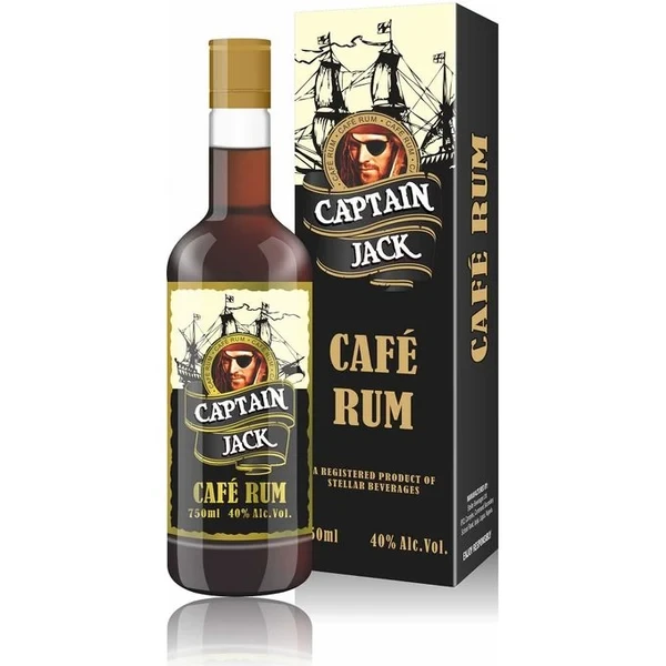 Buy CAPTAIN JACK CAFE RUM 750ML online in Lagos