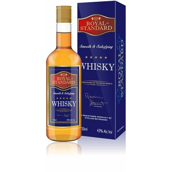 Buy ROYAL STANDARD BLENDED WHISKY 750ML online in Lagos