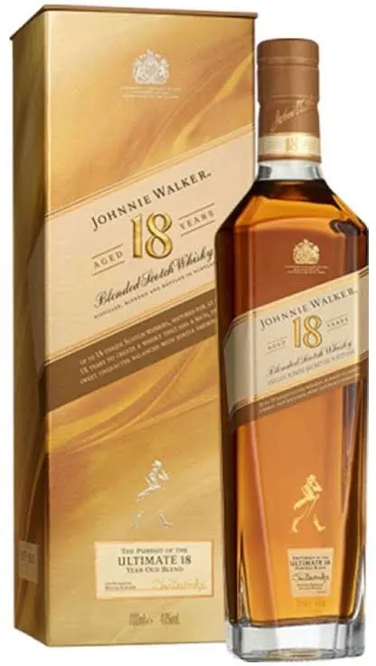 Buy JOHNNIE WALKER BLENDED WHISKY AGED 18 YEARS 700ML online in Lagos