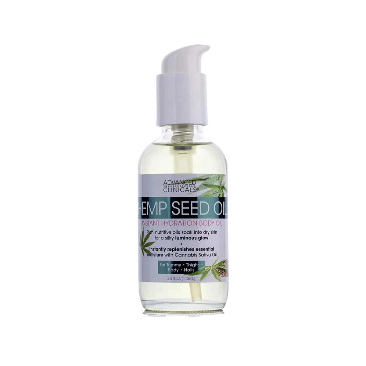Buy ADVANCED CLINICALS HEMP SEED OIL 112ML online in Lagos