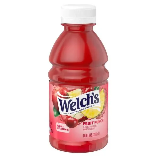 WELCHS FRUIT PUNCH JUICE 296MLS