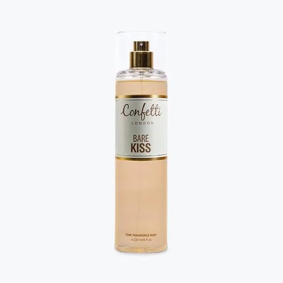 Buy CONFETTI LONDON BARE KISS BODY MIST SPRAY 236ML online in Lagos