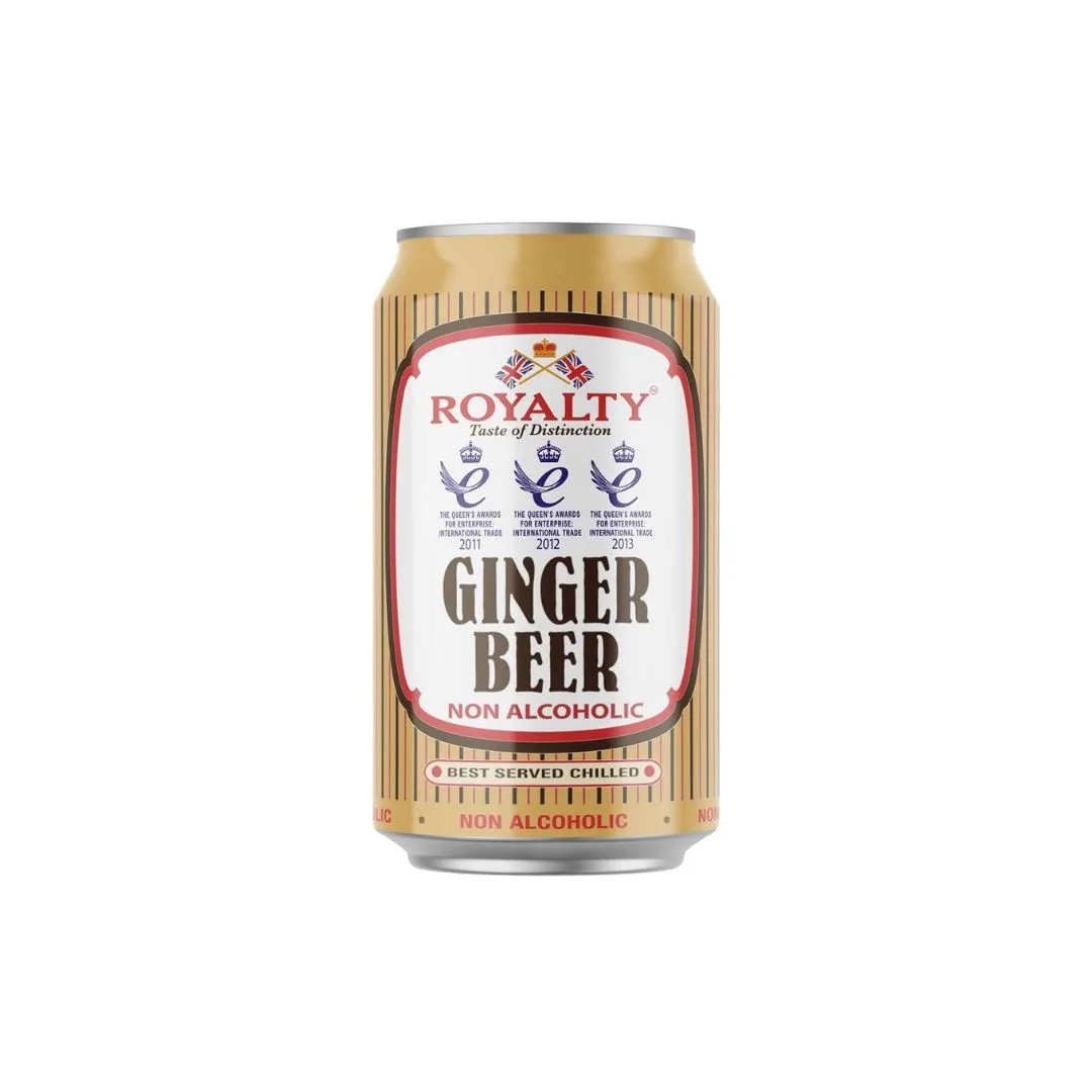 Buy ROYALTY GINGER BEER CAN 330ML online in Lagos