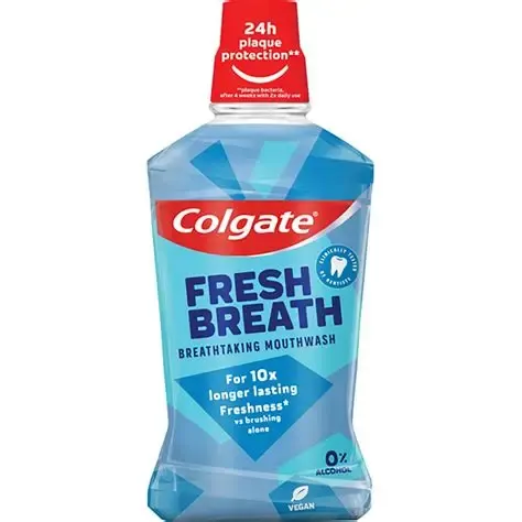 Buy COLGATE FRESH BREATH MOUTHWASH 500ML online in Lagos