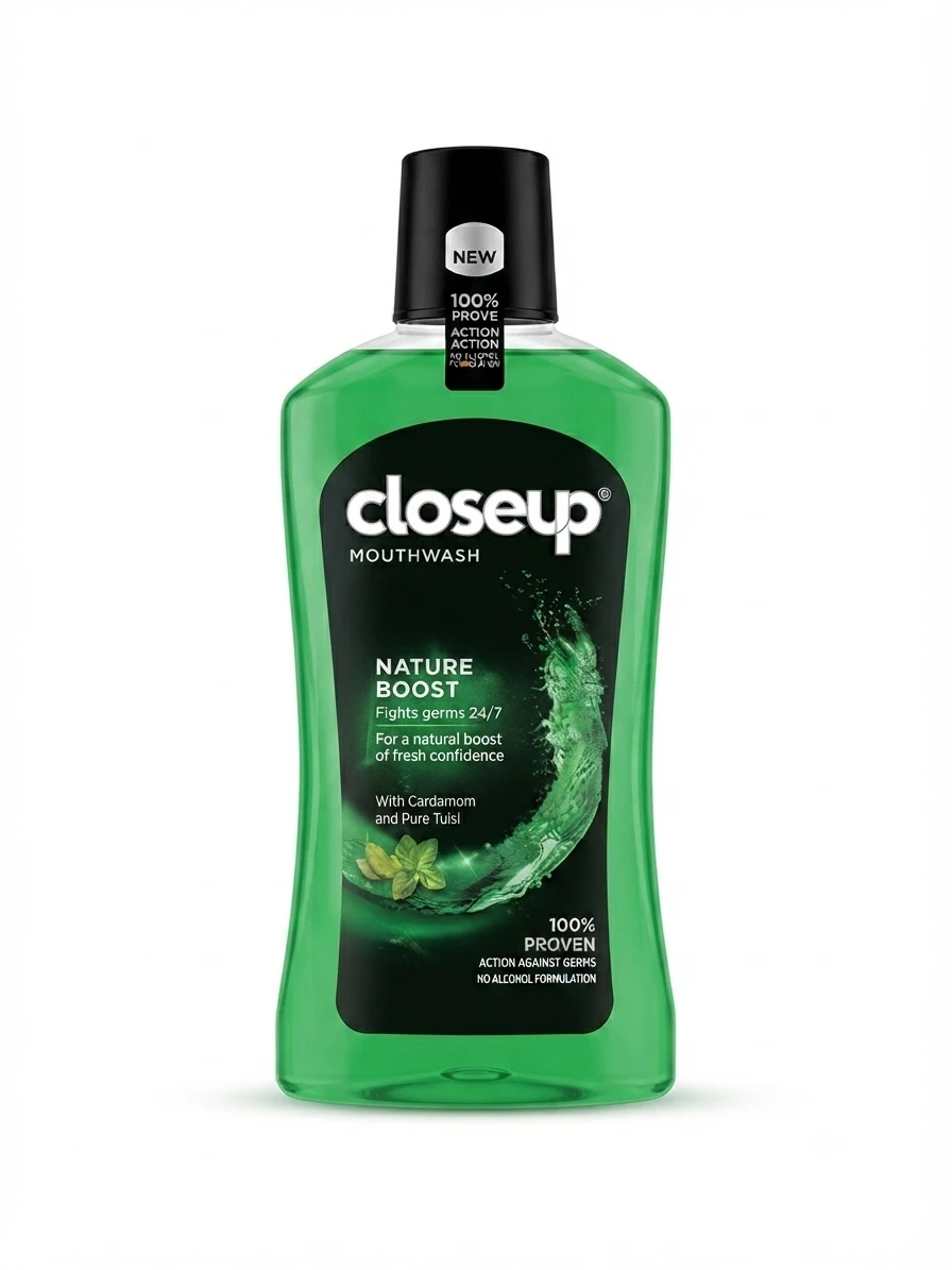 Buy CLOSEUP NATURE BOOST MOUTHWASH 500ML online in Lagos