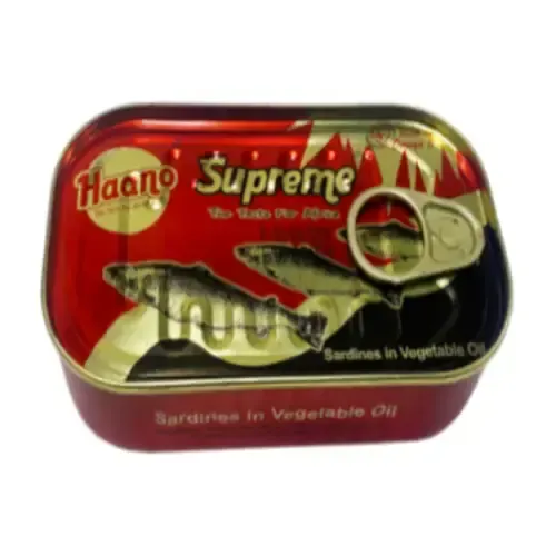 Buy HAANO SUPREME SARDINES IN VEGETABLE OIL online in Lagos