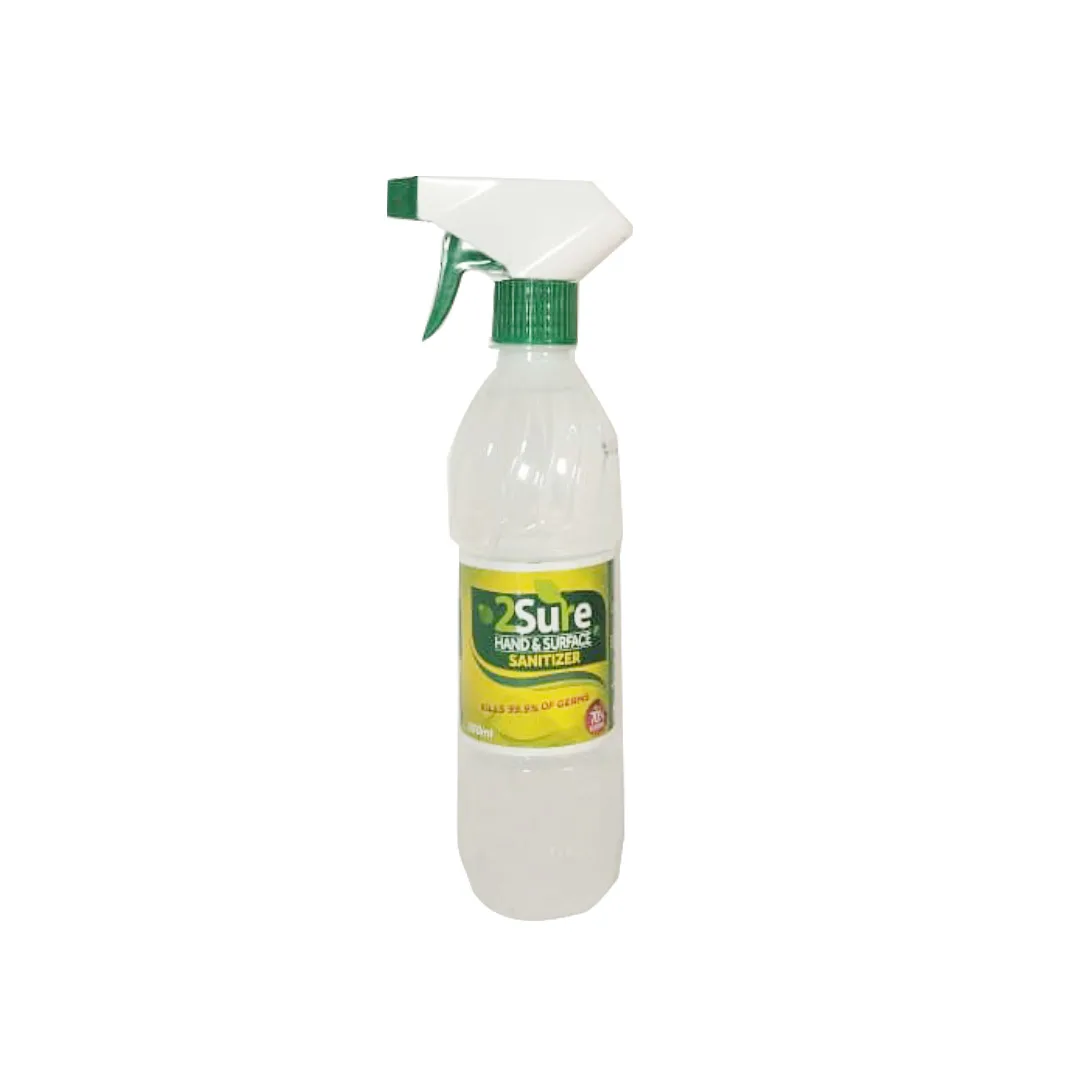 Buy 2SURE HAND & SURFACE SANITIZER 500ML online in Lagos