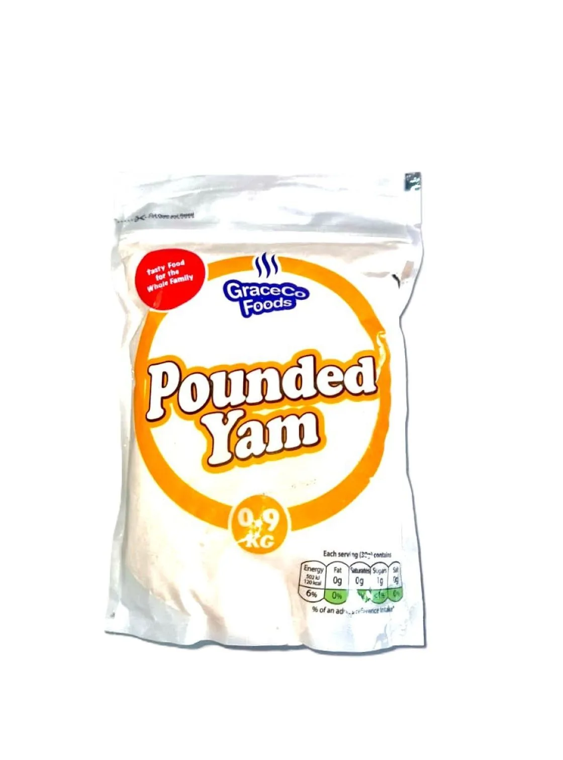 Buy GRACECO ORIGINAL POUNDED YAM 0.9G online in Lagos