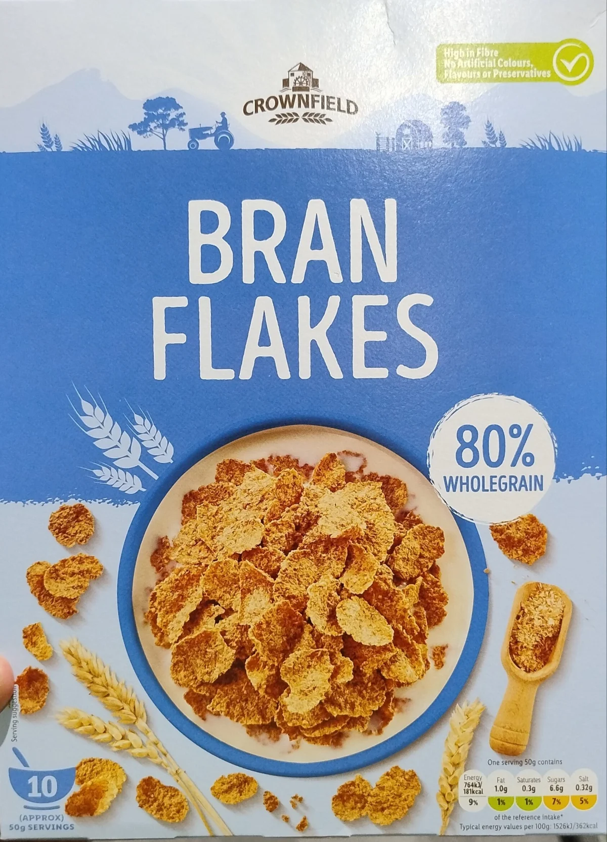 Buy CROWNFIELD BRAN FLAKE 500G online in Lagos