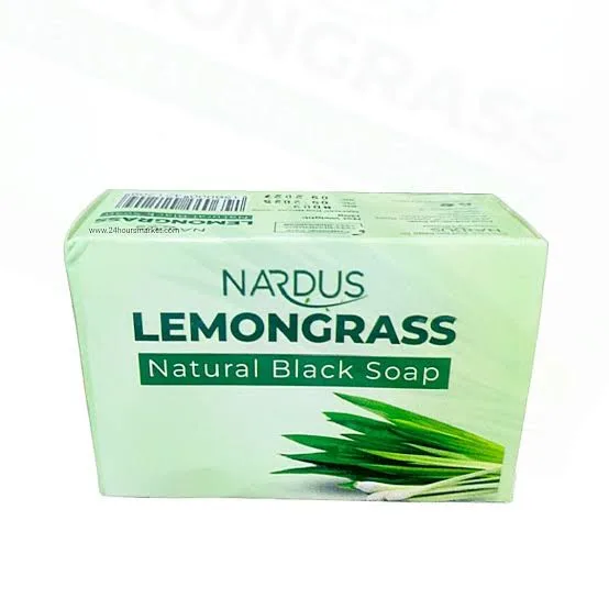 Buy NARDUS LEMON GRASS NATURAL BLACK SOAP 130G online in Lagos