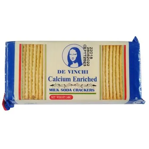 Buy DE VINCHI MILK SODA CRACKERS 248G online in Lagos