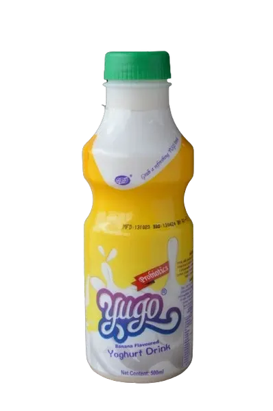 BOBO YUGO BANANA FLAVOURED YOGHURT 330ML