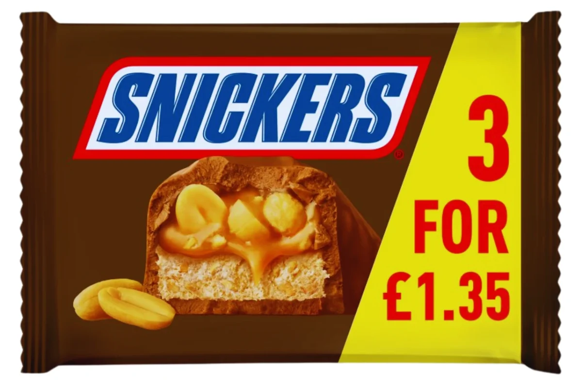 Buy SNICKERS CHOCOLATE 3*41..7G 125.1G online in Lagos