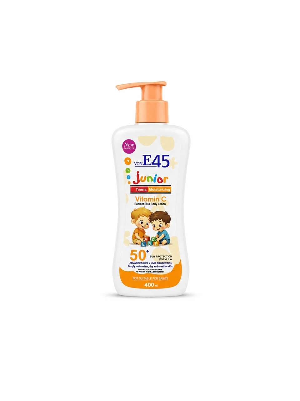 Buy E45 JUNIOR TEENS MOISTURIZING VITAMIN C BODY LOTIO online in Lagos
