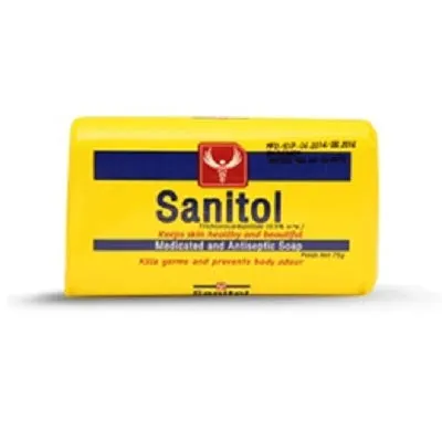 Buy SANITOL MEDICATED & ANTISEPTIC SOAP 75G online in Lagos