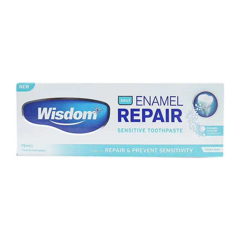 Buy WISDOM DAILY ENAMEL SENSITIVE TOOTHPASTE 75ML online in Lagos