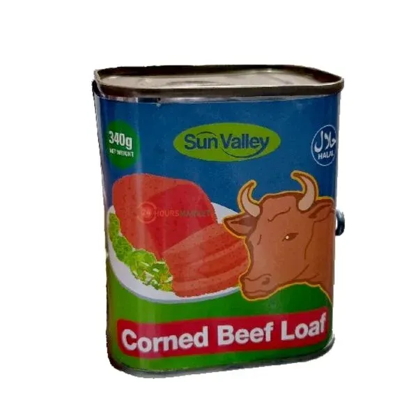 SUN VALLEY CORN BEEF LOAF 340G