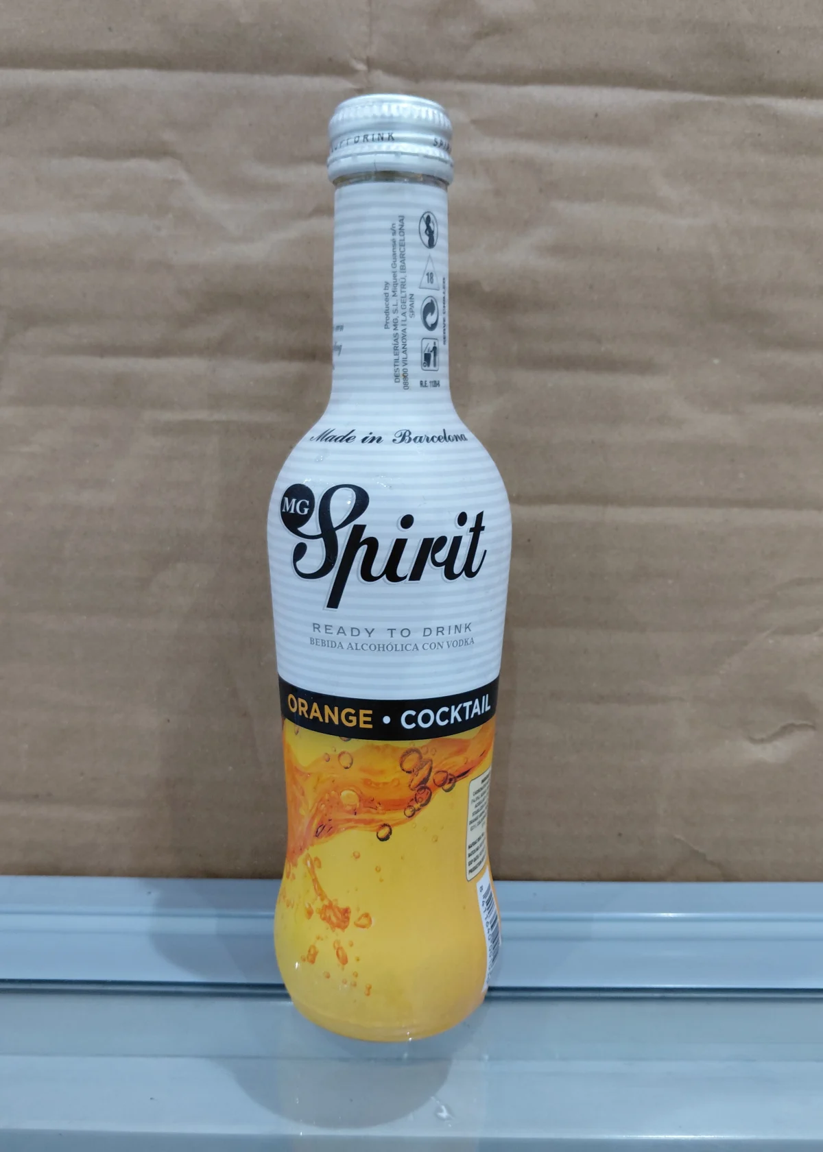 Buy MG SPIRITORANGE COCKTAIL BOTTLE DRINK 275MLX24 online in Lagos