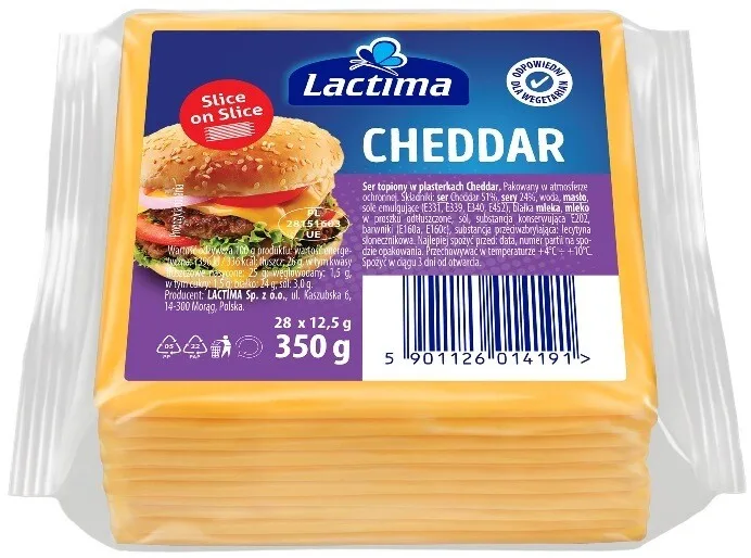 Buy LACTIMA CHEDDAR 350G online in Lagos