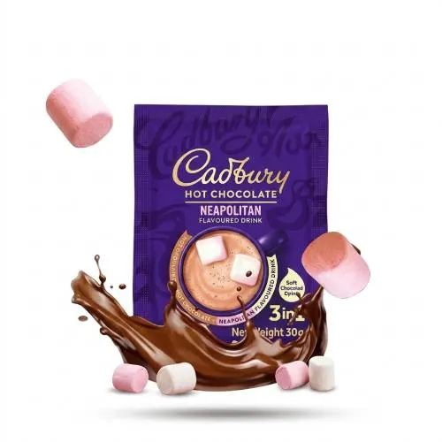 Buy CADBURY HOT CHOCOLATE NEAPOLITAN 30G online in Lagos