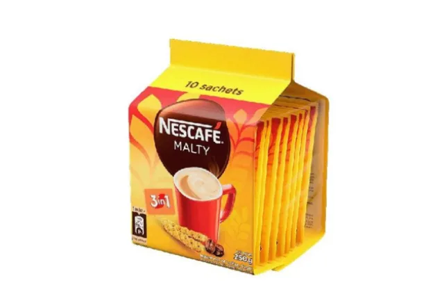 Buy NESCAFE MALTY 3IN1 25G * 10 online in Lagos