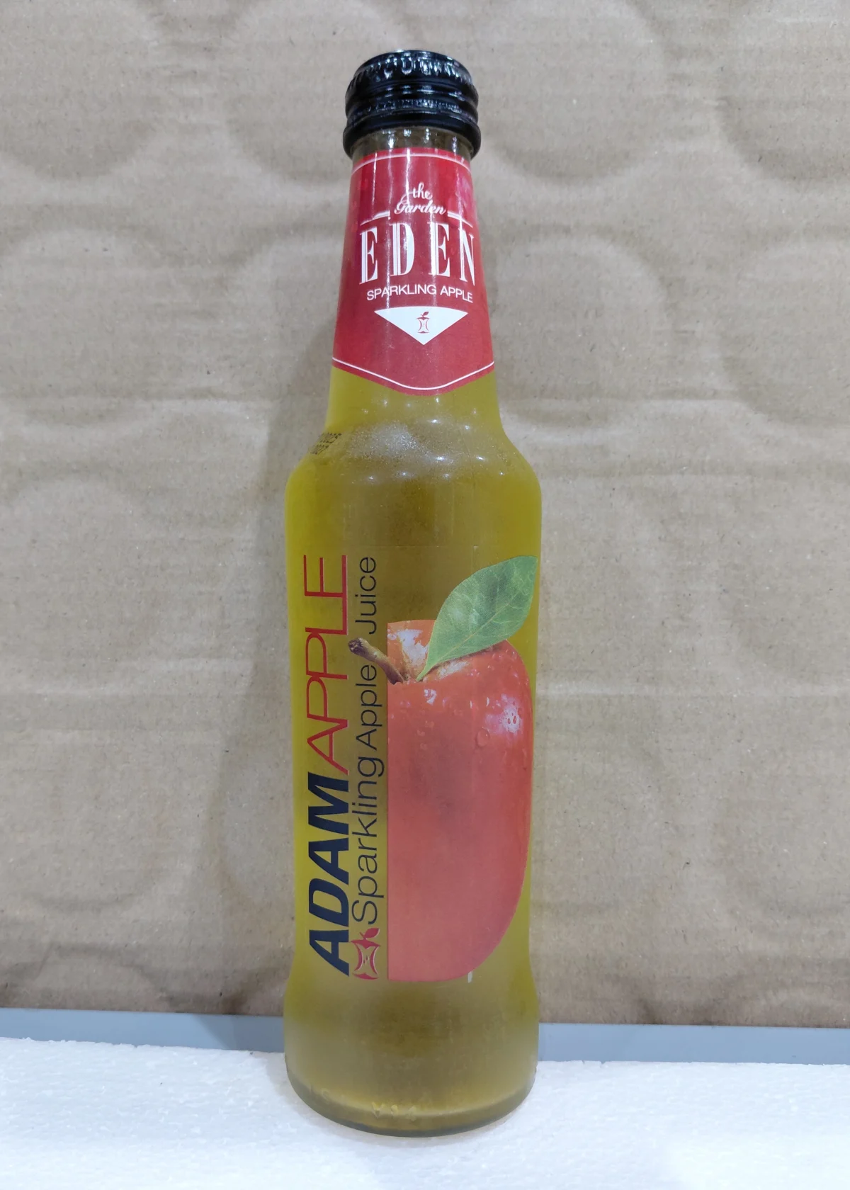 ADAMAPPLE SPARKLING APPLE JUICE BOTTLE