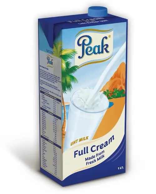 Buy PEAK UHT FULL MILK CREAM 1L online in Lagos