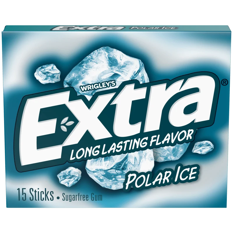 Buy EXTRA SUGAR FREE GUM POLAR ICE 15 STICKS online in Lagos
