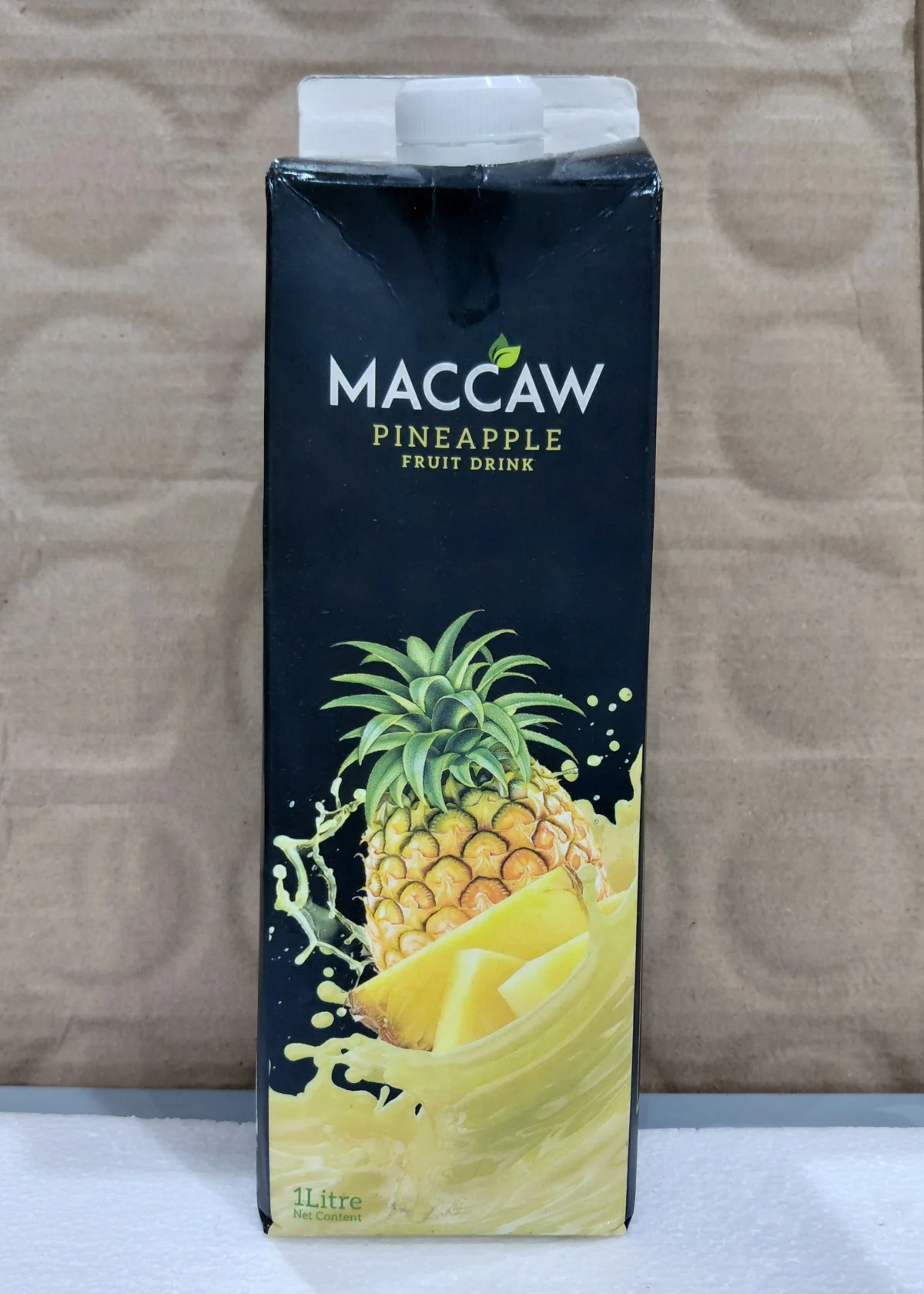 MACCAW PINEAPPLE FRUIT DRINK 1LTR*10