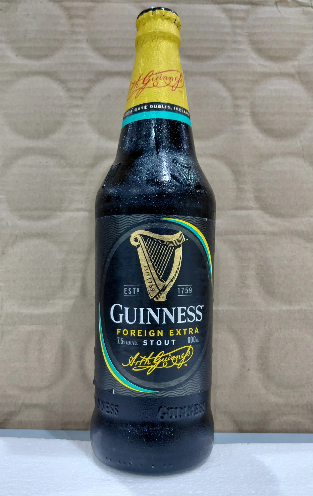 Buy GUINNESS FOREIGN EXTRA STOUT 600ML online in Lagos