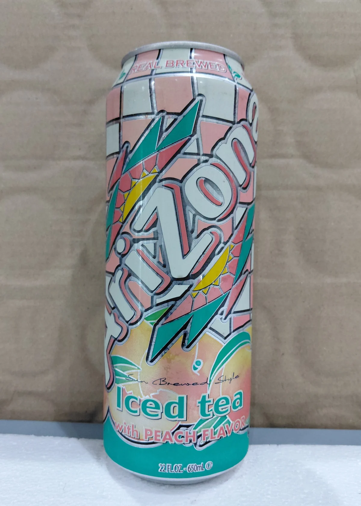 ARIZONA ICED TEA PEACH CAN DRINK 680ML