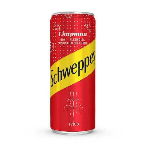 SCHWEPPES CHAPMAN CAN 33CL