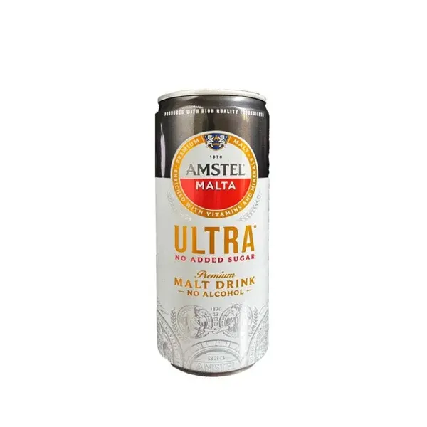 Buy AMSTEL MALTA ULTRA CAN DRINK 33CL online in Lagos
